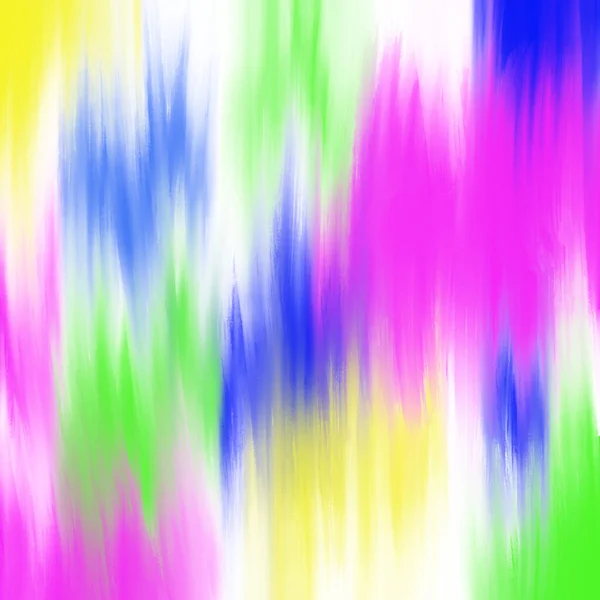 Rainbow πινέλο εγκεφαλικό επεισόδιο υδατογραφία γραβάτα βαφή υφή φόντο. — Φωτογραφία Αρχείου