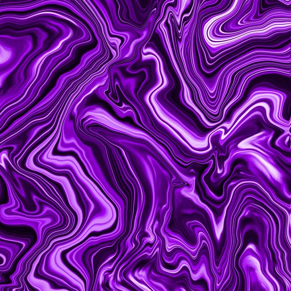 抽象画。大理石の効果塗装。紫の背景. — ストック写真