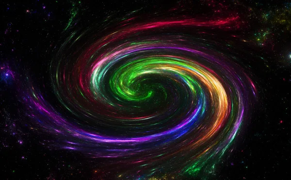 Spiralgalaxie, Sternenfeld Hintergrund. Weltraum-Hintergrund — Stockfoto