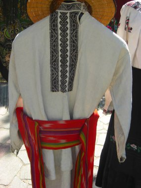 İspanya 'dan geleneksel halk kostümü