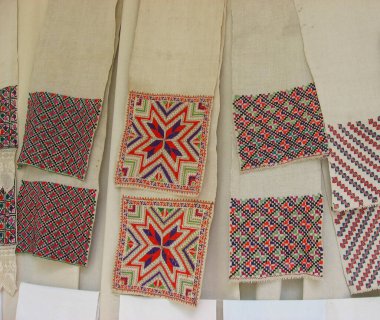 bir kumaşın dokusu