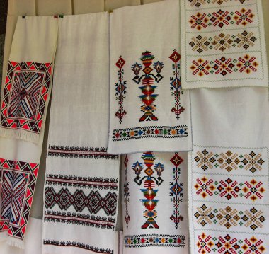 Romanya 'dan geleneksel Romen nakışı. Romanya geleneksel tasarımı