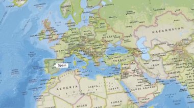 İspanya Haritası Yeni Biçimi