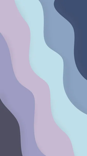 Yumuşak mavi ve mor pastel tonlarda soyut dalgalı arka plan. Duvar kağıdı, ambalaj, marka ve modern dijital sanat projeleri için minimalist sıvı tasarımı mükemmeldir..