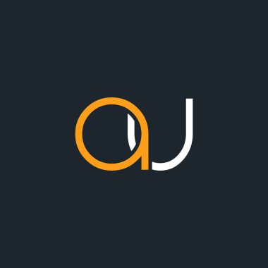 bir ve sen logo tasarım kartvizit şablonu. Vektör çizim