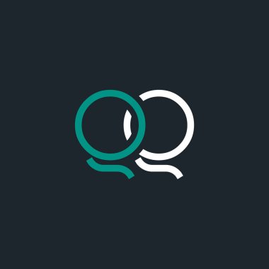 g ve g logo tasarım kartvizit şablonu. Vektör çizim