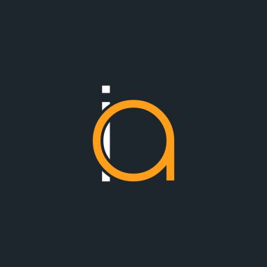 Ben ve bir logo tasarım kartvizit şablonu. Vektör çizim