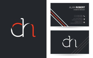 Kartvizit için C ve H harfleri logo tasarım 