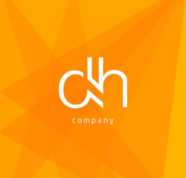 d ve kartvizit, vektör çizim için s harf logo tasarım