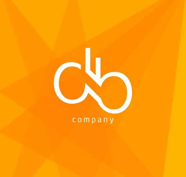 Projektowanie Logo Litery Wizytówkę Ilustracji Wektorowych — Wektor stockowy
