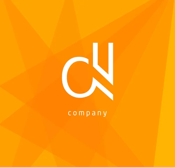 Letras Design Logotipo Para Cartão Visita Ilustração Vetorial —  Vetores de Stock