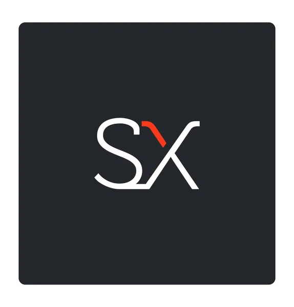 Dopisy Logo Design Pro Vizitku — Stockový vektor