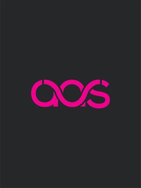 aas letters logo design for business card, vector, illustration    clipart
