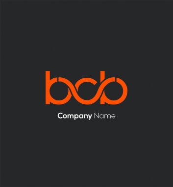 kartvizit, vektör, illüstrasyon için bob harfleri logo tasarımı   