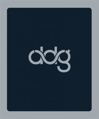 Ddg kartvizit şablonu, vektör çizimi