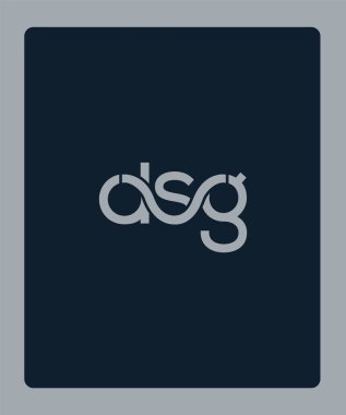 Dsg kartvizit şablonu, vektör çizimi