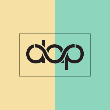 İki tonlu arka planda Dop kartvizit şablonu, şablon çizimi 