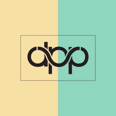 İki tonlu arka planda Dpp kartvizit şablonu, şablon çizimi 