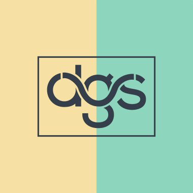 İki tonlu arka planda DGS kartvizit şablonu