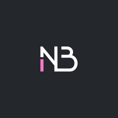 N V Ortak logo tasarım vektör şablonu