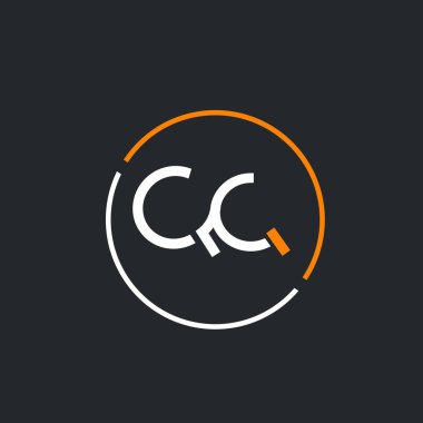 Q ve Q harfleri birleşik logo tasarım vektör şablonu