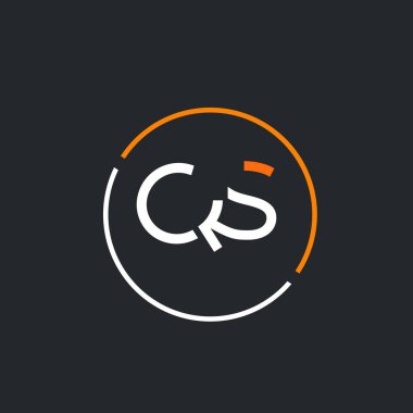 Q ve S harfleri birleşik logo tasarım vektör şablonu