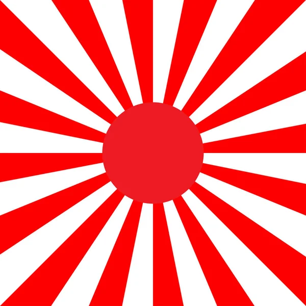 Sluneční Paprsky Pro Pozadí Abstraktní Japonském Stylu — Stockový vektor