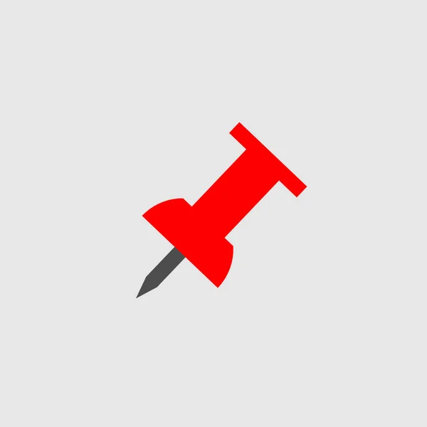 Pin Icon Vektordesign — Stockvektor