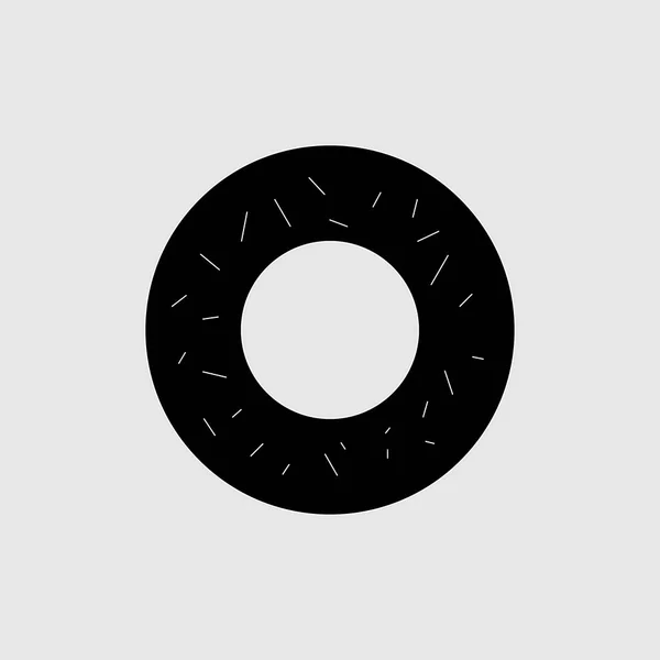 Donut Pictogram Vector Design — Stockvector