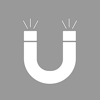 Mıknatıs simge vektör sanat tasarım