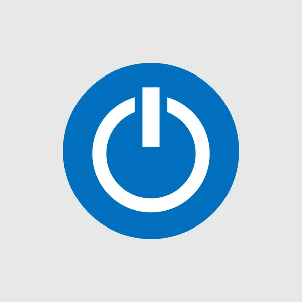 Power Icon Vektordesign — Stockvektor