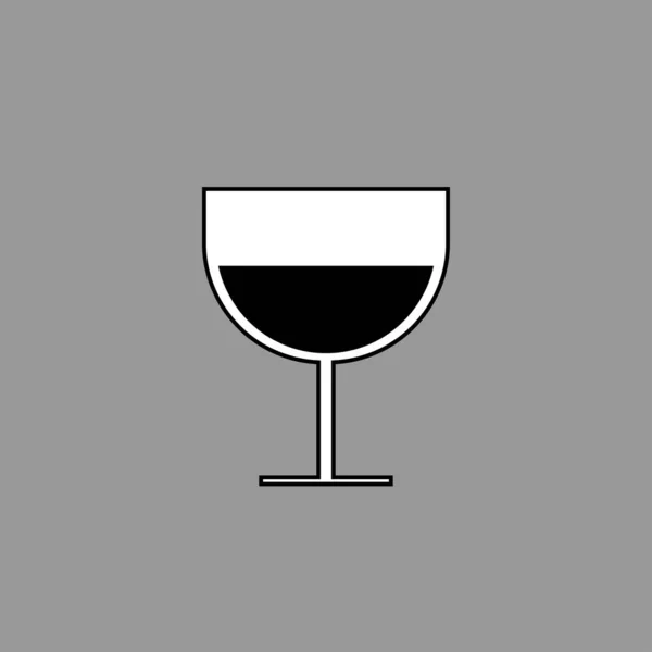 Icono de vaso de bebida — Vector de stock