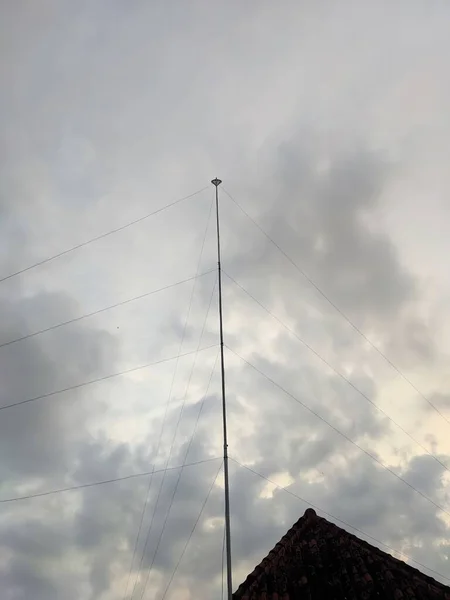 Yeni Zelanda şehrinin manzarası