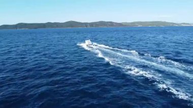 Hırvatistan 'ın Sahil şeridine Şok Edici 4k İnsansız Hava Aracı