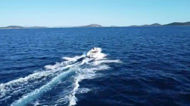 Hırvatistan 'ın Sahil şeridine Şok Edici 4k İnsansız Hava Aracı