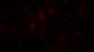 Büyüleyici parlayan parçacıklar arkaplan döngüsü canlandırması 4k çözünürlükte