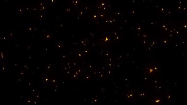 Büyüleyici parlayan parçacıklar arkaplan döngüsü canlandırması 4k çözünürlükte