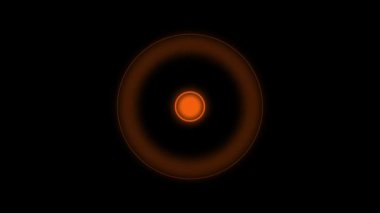 Film şeridi kenarlıkları ve metin örtülü soyut dalga animasyonu