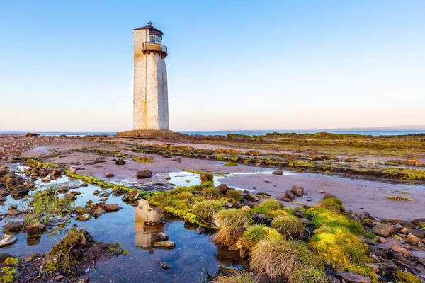 Southerness Lighthouse Second Oldest Lighthouse Scotland — Stock Photo, Image