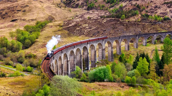 Yakınındaki Fort William Glenfinnan demiryolu viyadük