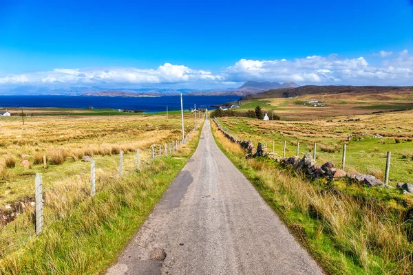 Culkein North Road Clashmore Stoer Ben More Background — Stock Photo, Image