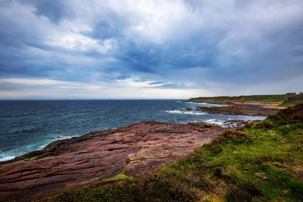 Linha Costeira Península Tarbat Ness — Fotografia de Stock