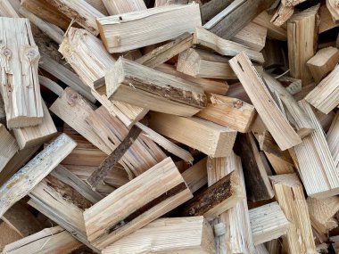 Yakacak odun yığını arka plan, odun yığını