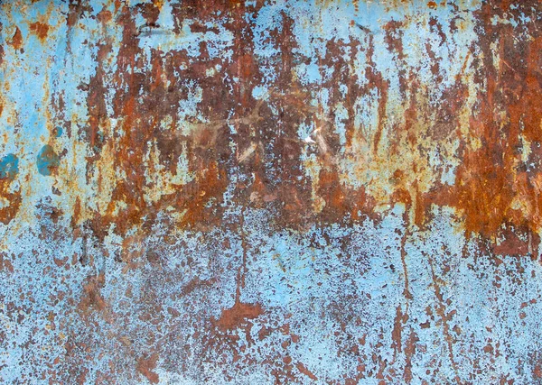 Multi-colored surface with rust elements. — Stock Photo, Image