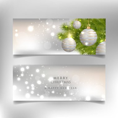 Mutlu Noeller ve mutlu yeni yıl. 2019. tatil ve kutlama. Düz vektör çizim