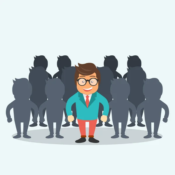 Encontre Pessoa Certa Para Conceito Trabalho Contratação Recrutamento Novos Funcionários —  Vetores de Stock