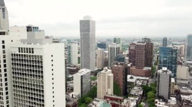 Chicago Illinois hava video binalar arasında
