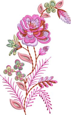 A beautiful Baroque ornament border design in ethnic style, handmade with watercolor. Elegant vintage pattern inspired by tropical Mughal art, featuring detailed hand-drawn textures and artistic decorative elements.