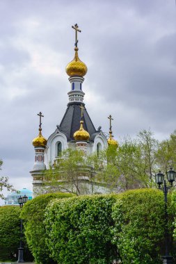 St. Catherine Şapel Ekaterinburg 2018 yılında emek Meydanı