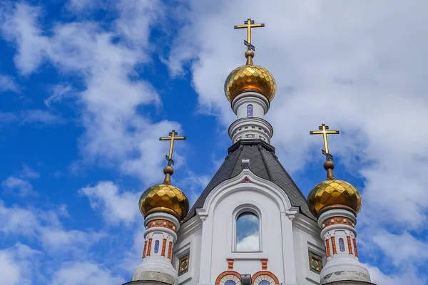 Chapel of St. Catherine at the Labor square in Ekaterinburg 2018 — Stock Photo, Image